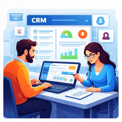 CRM प्रोग्राममध्ये काय समाविष्ट आहे