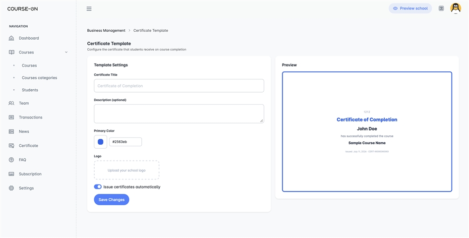 Course-ON