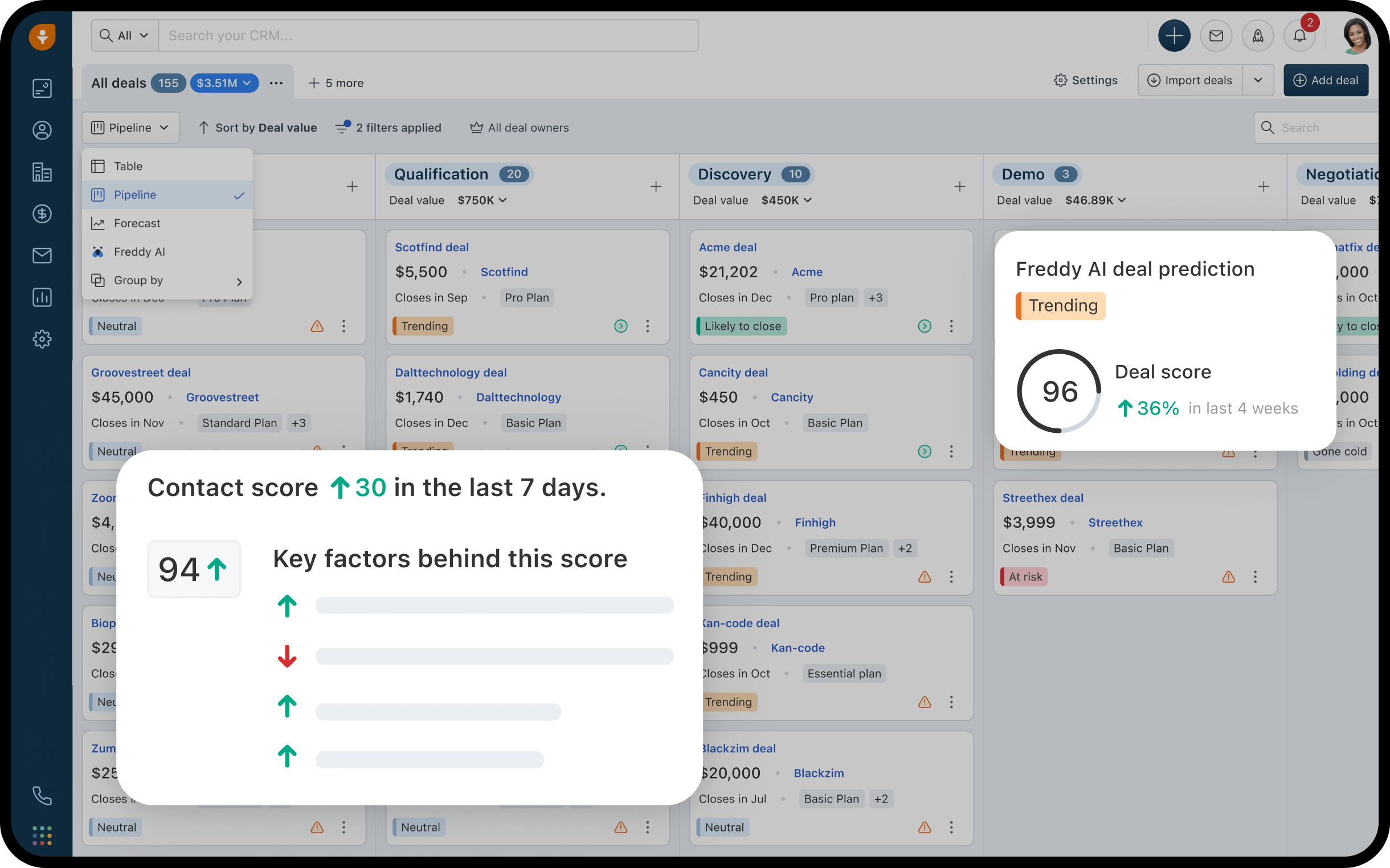 freshworks crm freshsales mzwya